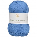 Shamrock Yarns 100% Bomull 8/4 Garn 10 StÃ¸vet Lys JeansblÃ¥