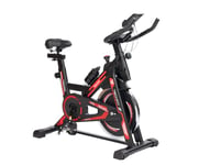 TechFit SBK1500 Vélo d'appartement - Vélo stationnaire d'intérieur avec volant d'inertie de 13 kg, équipement d'exercice pour les entraînements à domicile, support pour iPad