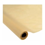 Paris Prix - Nappe Plastique intissé 1,20x10m Crème