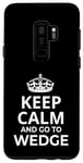 Coque pour Galaxy S9+ Wedge Souvenirs / « Keep Calm And Go To Wedge Surf Resort! »