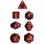 Polyhedral Dice: Speckled - Mercury (7) (US IMPORT)