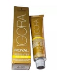 Schwarzkopf Igora Royal Hair Dye (6-07 Light Blonde Natural Copper) Age Blend