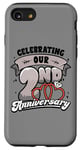 iPhone SE (2020) / 7 / 8 2nd Wedding Anniversary Celebrating 2 Years Matching Gift Case