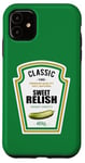 iPhone 11 Sweet Relish DIY Halloween Costume Condiment Green Pickle Case