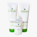 Trichology caffeine Shampoo Conditioner Tonic for Scalp Lime Ginseng Vegan