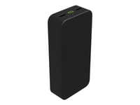 Mophie Powerstation Xl - Strömförsörjningsbank - 20000 Mah - 20 Watt - Pd - 2 Utdatakontakter (Usb) - På Kabel: Usb-C - Svart