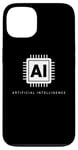 Coque pour iPhone 13 Technologie de puce informatique intelligence artificielle IA