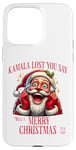 iPhone 15 Pro Max Kamala Lost Merry Christmas - Funny Christmas 2024 Election Case