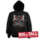 Route 66 - American Eagle Bike Big & Tall Hoodie, Hoodie