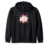 Merry Christmas - Happy Holiday - Happy New Year - Xmas Tree Zip Hoodie