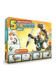 Construct And Create Construct &Amp; Create 5-In-1 Mechanical Coding Robot