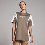 T-shirt oversize MP Tempo Contrast Retro pour femmes – Espresso - XXS-XS