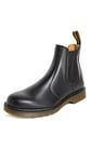 Dr. Martens 2976, Boots mixte adulte - Noir (Black Smooth), 36 EU (3 UK)