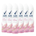 Sure Woman Bright Bouquet 48h Anti-Perspirant Deodorant 250ml x 6