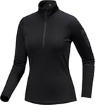 Arc'Teryx Kyanite Baselayer Zip Neck W's black S