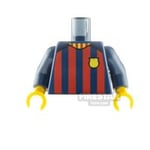 LEGO Minifigure Torso FC Barcelona Soccer Shirt