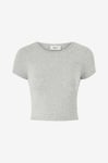 Gina Tricot - Topp Basic Tight Top - Grå