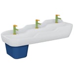 Lavabo pour enfant Vitra Sento Kids 3 hauteurs sans trop-plein + cache-siphon Sento kids