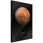 Plakat - Mars - 40 x 60 cm - Sort ramme