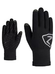 Ziener ISKY Touch Gants Fonctionnels et sous-vêtements en Laine mérinos Touch, élastique, Noir, Taille L