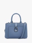 Jasper Conran London Bee Leather Mini Grab Crossbody Bag, Blue