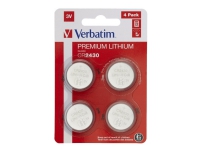 Verbatim - Batteri 4 x CR2430 - Li