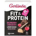 Gerlinéa Carb Reduced - High Protein Barres Chocolat & Framboise Barre 372 g