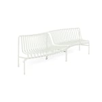 HAY Palissade Dining parkbänk in-out Cream white