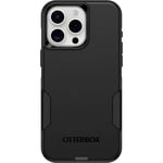 OtterBox Coque pour iPhone 15 Pro Max (Uniquement) Commuter Series – Noir, Fine et résistante, adaptée aux Poches, avec Protection des Ports