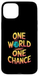 iPhone 15 Plus One World One Chance Climate Change Awareness Case