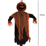 2m riippuva haamu KTV-baari Halloween-koristeet Ghoul Halloween -kauhu-rekvisiitta Kummitus Valaistut silmät Vartalo Kummitustalo Garland-nukke