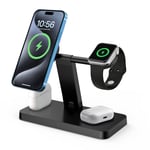 Wireless Charger 4in1 Fast Dock Charging Station For Apple Watch iPhone 16 15 14