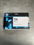 HP 730 Gray Grey Ink Cartridge for  DesignJet T1600 T1700 TT2600 EXPIRY 12/2024