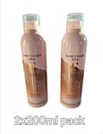 2 x SANCTUARY SPA  Lily & Rose Shower Burst Body Wash Pack Of 2x200ml