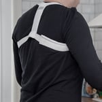 SWEDISH POSTURE Holdningsstøtte Flexi Hvit L-XL