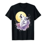 Wolf Howling At The Moon Wildlife Wolves Lovers Men Women T-Shirt