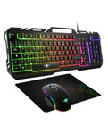 Spirit of Gamer PRO MK5 clavier Souris incluse Jouer USB AZERTY Français Noir