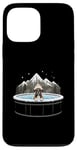 iPhone 13 Pro Max Cool Boxer Dog in Hot Tub Case