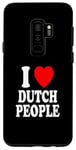 Coque pour Galaxy S9+ I Heart (Love) Les Néerlandais préfèrent l'attraction et l'accent