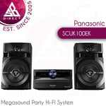 Panasonic SCUK100EK 300W Megasound Party Hi-Fi System│Bluetooth│CD│FM Radio│InUK