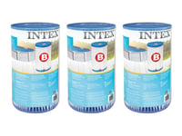 3 cartouches de filtration B - Intex