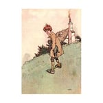 Wee Blue Coo Puss In Boots Colour Heath Robinson Wall Art Print