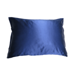 SOFT CLOUD silkeputetrekk navy 50x70 cm