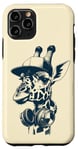 iPhone 11 Pro Giraffe w Headphones DJ Music Gamer Streamer Case