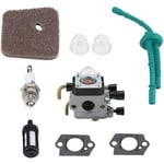 Kit de carburateur pour stihl FS55 FS55R FS55RC FS38 KM55 HL45 KM55R Coupe-Bordures Weater Eater Rep Tondeuses à Gazon Pièces Accessoires