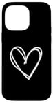 Coque pour iPhone 14 Pro Max T-shirt graphique Happy Valentines Day Heart pour femme