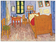 Artopweb Van Gogh-La Stanza, 1888 Panneaux Decoratifs, Bois d'ingénierie, Multicolore, 80x60 Cm