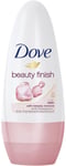 Dove Beauty Finish Lot de 6 déodorants anti-transpirants à bille 50 ml