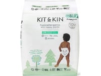 Kit And Kin Kit And Kin, Pieluchomajtki Nappy Pants 8 Yp2 (19Kg+), Frog/Llama, 14 Szt.