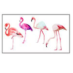 Tatouage Temporaire Autocollant Flash Flamant Rose Plage Cadeau Fête Vacances